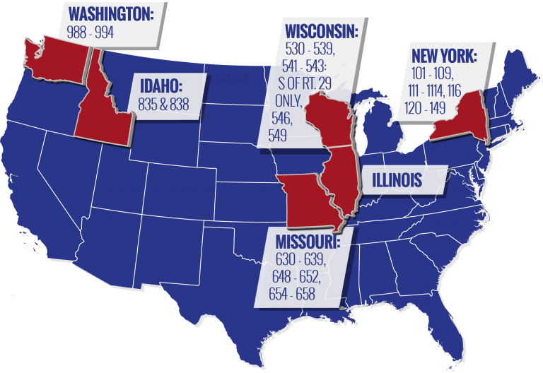 Service Regions - DSI RECYCLING SYSTEMS INC.